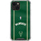 NBA Milwaukee Bucks Jersey iPhone 13 Mini Clear Case