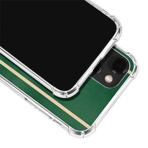 NBA Milwaukee Bucks Jersey iPhone 13 Mini Clear Case