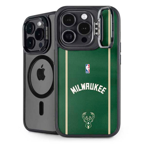 NBA Milwaukee Bucks Jersey iPhone 13 Pro Kickstand Case