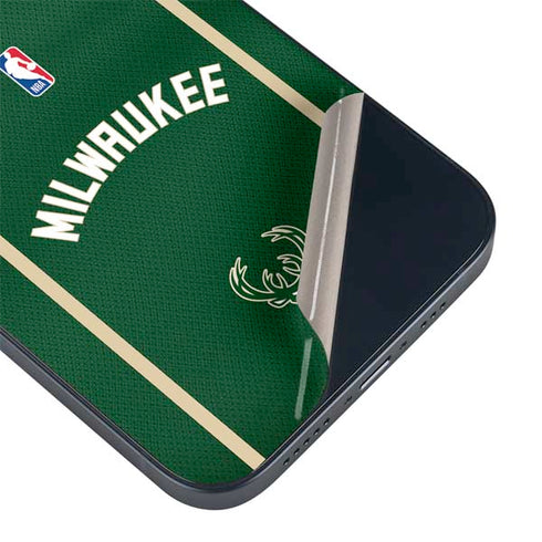 NBA Milwaukee Bucks Jersey iPhone 14 Plus Skin