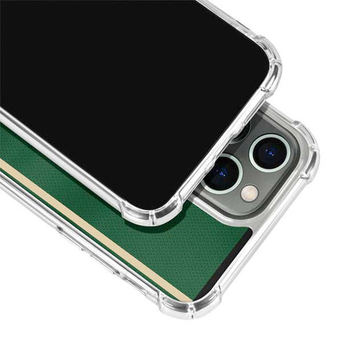 NBA Milwaukee Bucks Jersey iPhone 14 Pro Clear Case