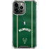 NBA Milwaukee Bucks Jersey iPhone 14 Pro Max Clear Case