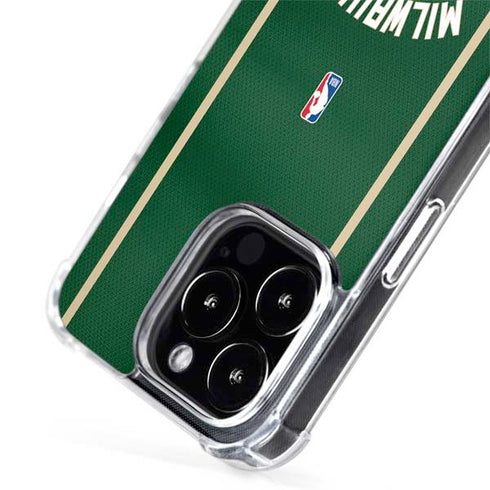 NBA Milwaukee Bucks Jersey iPhone 14 Pro Max MagSafe Case