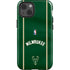 NBA Milwaukee Bucks Jersey iPhone 15 Plus Impact Case