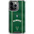 NBA Milwaukee Bucks Jersey iPhone 15 Pro Max Clear Case