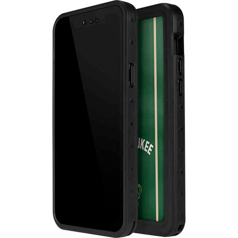 NBA Milwaukee Bucks Jersey iPhone 15 Pro Waterproof Case