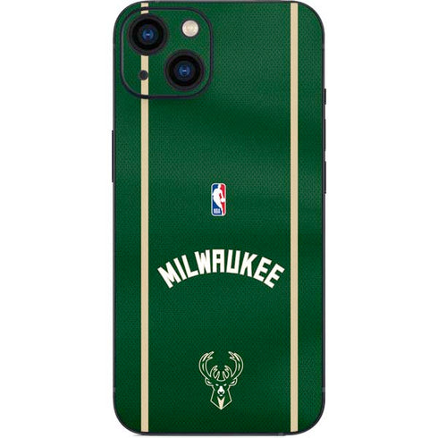 NBA Milwaukee Bucks Jersey iPhone 15 Skin