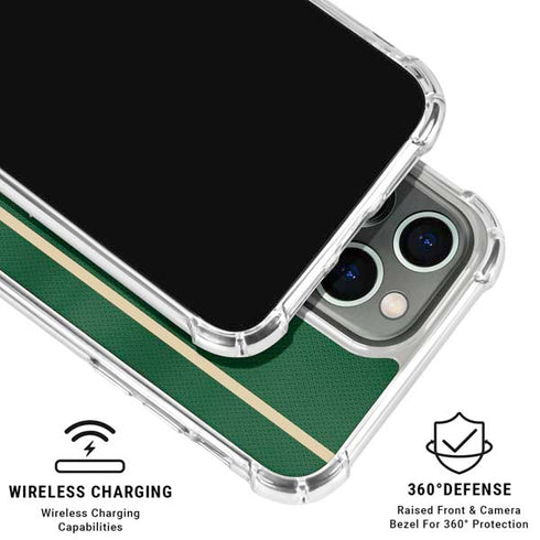 NBA Milwaukee Bucks Jersey iPhone 16 Pro Max Clear Case