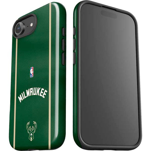 NBA Milwaukee Bucks Jersey iPhone 16e Impact Case