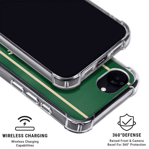 NBA Milwaukee Bucks Jersey iPhone 16e MagSafe Case