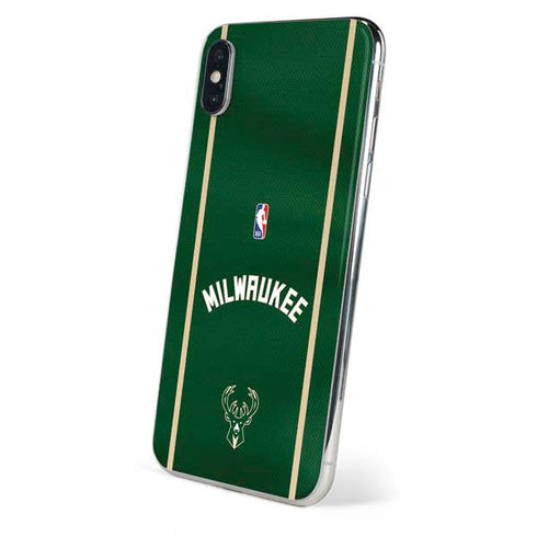 NBA Milwaukee Bucks Jersey iPhone X Skin