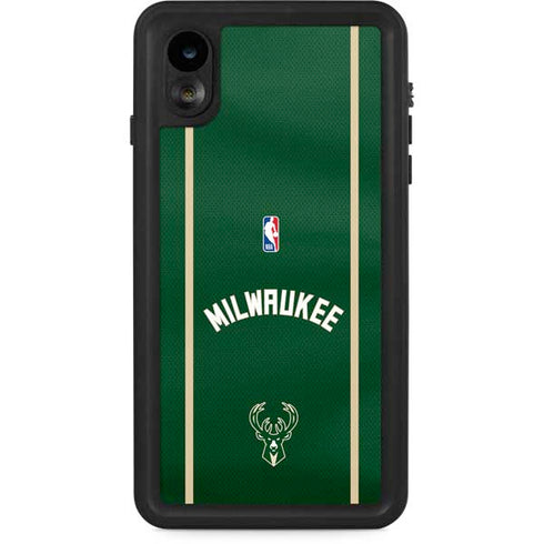 NBA Milwaukee Bucks Jersey iPhone XR Waterproof Case