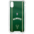 NBA Milwaukee Bucks Jersey iPhone XS Clear Case