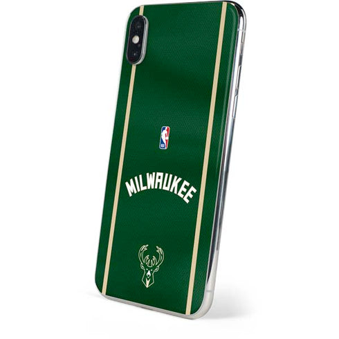 NBA Milwaukee Bucks Jersey iPhone XS Skin