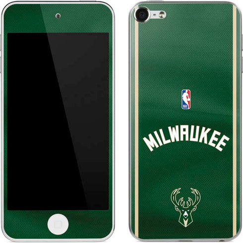 NBA Milwaukee Bucks Jersey Apple iPod Skin