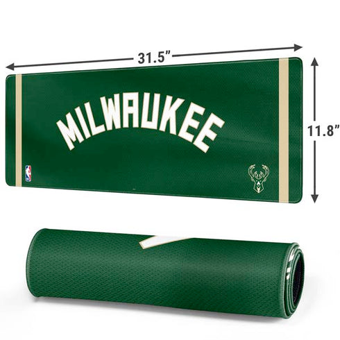 NBA Milwaukee Bucks Jersey Gaming Mouse Pad