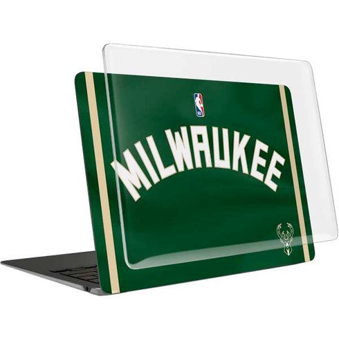 NBA Milwaukee Bucks Jersey MacBook Air 13in M1 (2021) Case plus Skin