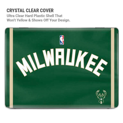 NBA Milwaukee Bucks Jersey MacBook Air 15in (2023-2025) Case plus Skin
