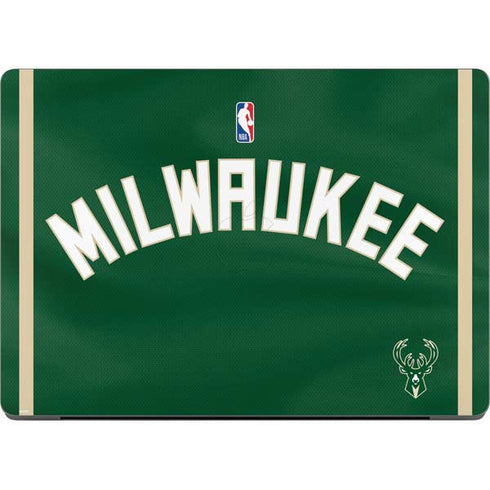 NBA Milwaukee Bucks Jersey MacBook Pro 14in (2021-24) Skin