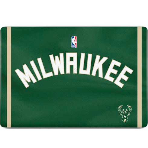 NBA Milwaukee Bucks Jersey MacBook Skins