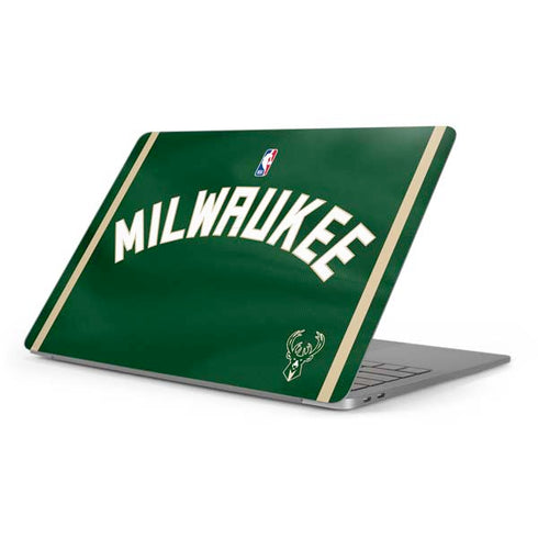 NBA Milwaukee Bucks Jersey Apple MacBook Pro 16-inch Skin