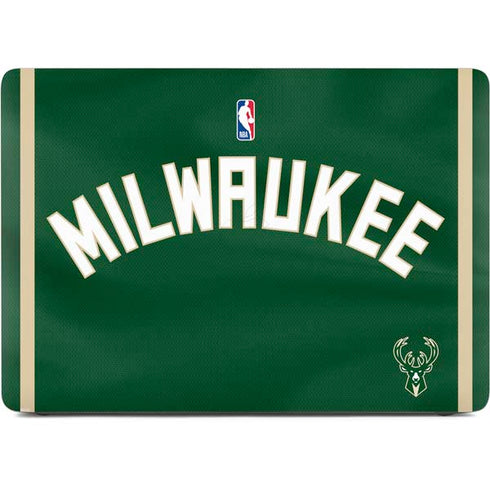 NBA Milwaukee Bucks Jersey Apple MacBook Pro 16-inch Skin