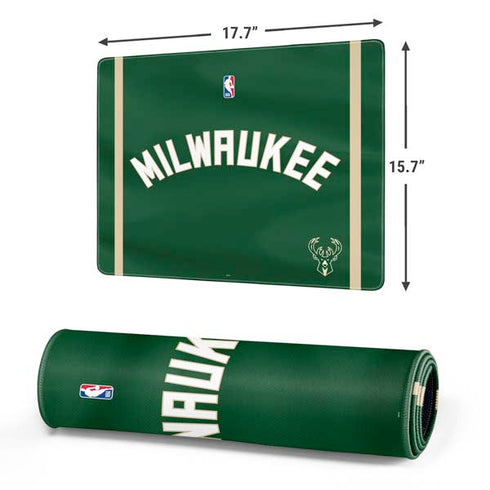 NBA Milwaukee Bucks Jersey Gaming Mouse Pad
