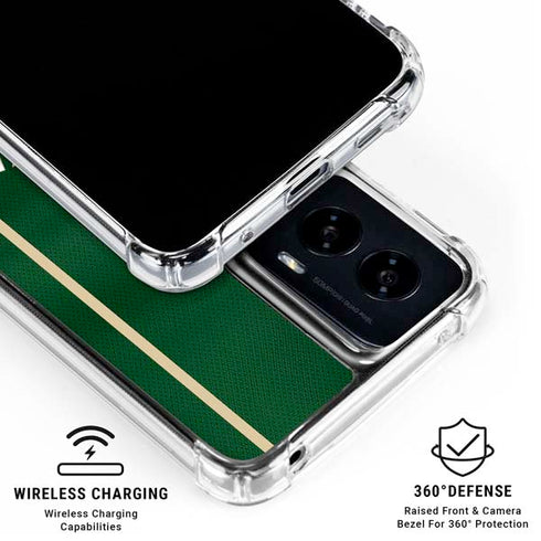 NBA Milwaukee Bucks Jersey Moto G Power 5G (2024) Clear Case
