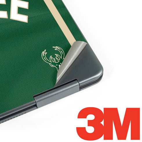 NBA Milwaukee Bucks Jersey Notebook 9 Pro 13in (2017) Skin
