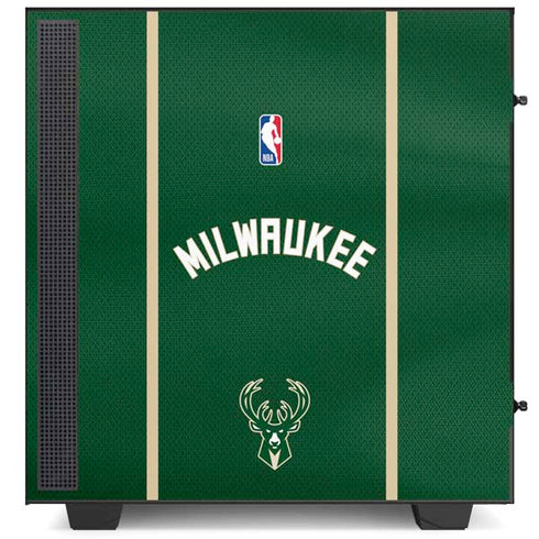 NBA Milwaukee Bucks Jersey NZXT H510 Compact ATX Mid-Tower Case Skin