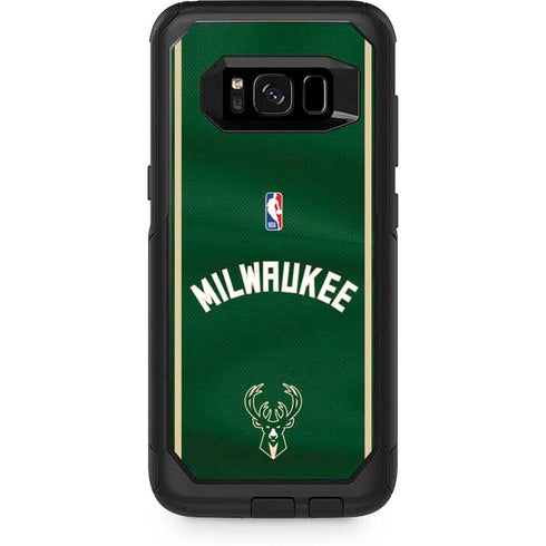 NBA Milwaukee Bucks Jersey Otterbox Commuter Galaxy Skin