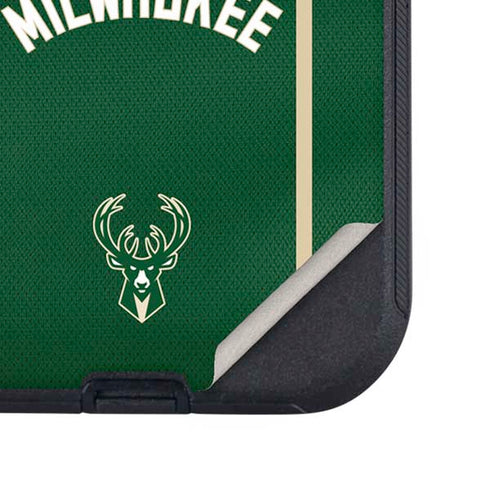 NBA Milwaukee Bucks Jersey Otterbox Defender iPhone Skin