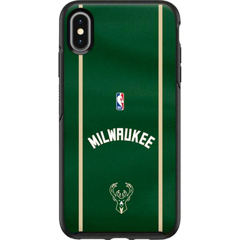 NBA Milwaukee Bucks Jersey Otterbox Symmetry iPhone Skin