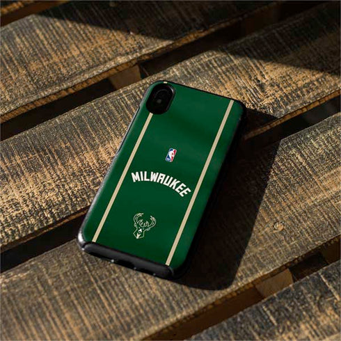 NBA Milwaukee Bucks Jersey Otterbox Symmetry iPhone Skin