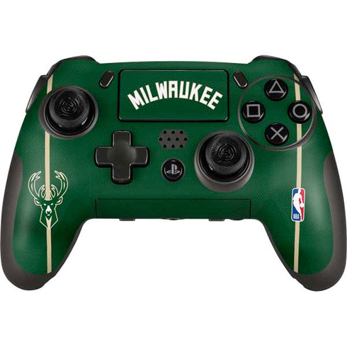 NBA Milwaukee Bucks Jersey PlayStation Scuf Vantage 2 Controller Skin