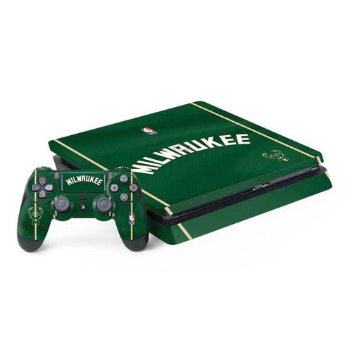 NBA Milwaukee Bucks Jersey PS4 Slim Bundle Skin