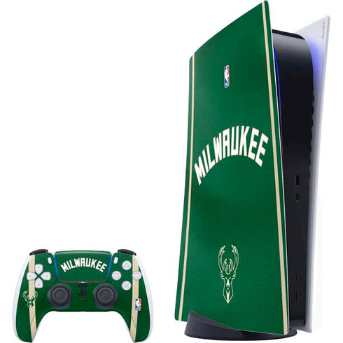 NBA Milwaukee Bucks Jersey PlayStation PS5 Skins