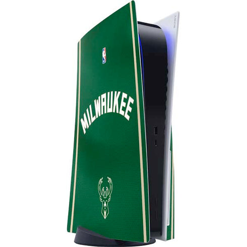 NBA Milwaukee Bucks Jersey PlayStation PS5 Skins