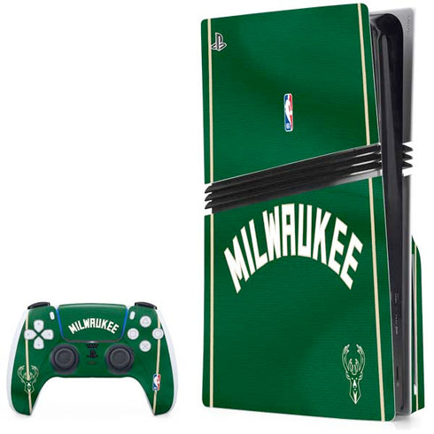 NBA Milwaukee Bucks Jersey PlayStation PS5 Skins