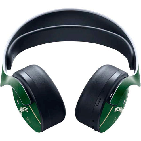 NBA Milwaukee Bucks Jersey PULSE 3D Wireless Headset for PS5 Skin