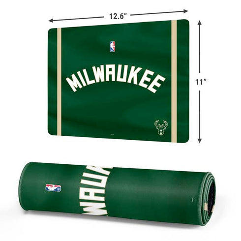 NBA Milwaukee Bucks Jersey Gaming Mouse Pad