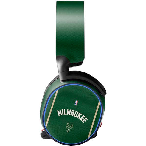 NBA Milwaukee Bucks Jersey SteelSeries Arctis 5 Skin