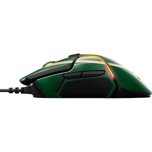 NBA Milwaukee Bucks Jersey SteelSeries Rival 600 Gaming Mouse Skin