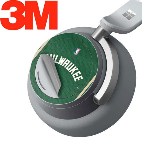 NBA Milwaukee Bucks Jersey Surface Headphones Skin