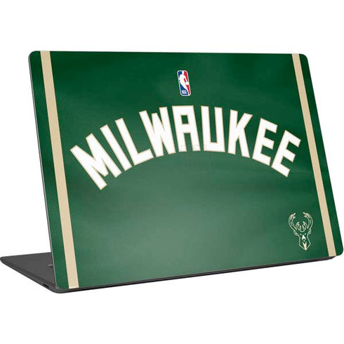 NBA Milwaukee Bucks Jersey Surface Laptop 4 15in Skin