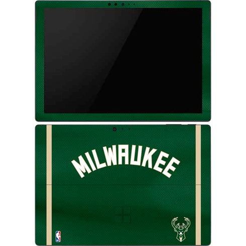 NBA Milwaukee Bucks Jersey Surface Pro 6 Skin