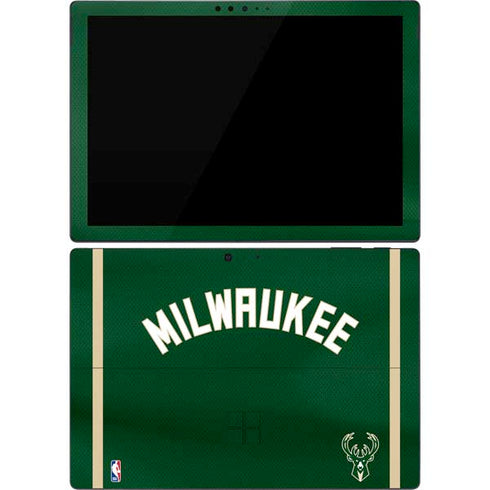 NBA Milwaukee Bucks Jersey Surface Pro 7 Skin