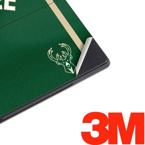 NBA Milwaukee Bucks Jersey Surface Pro 7 Skin