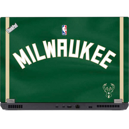 NBA Milwaukee Bucks Jersey Lenovo ThinkPad Skin
