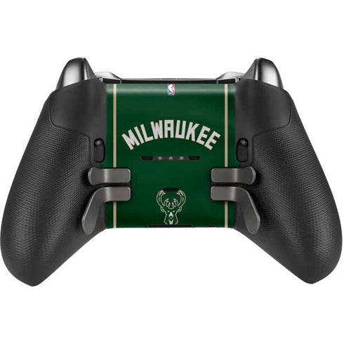 NBA Milwaukee Bucks Jersey Xbox Elite Wireless Controller Series 2 Skin